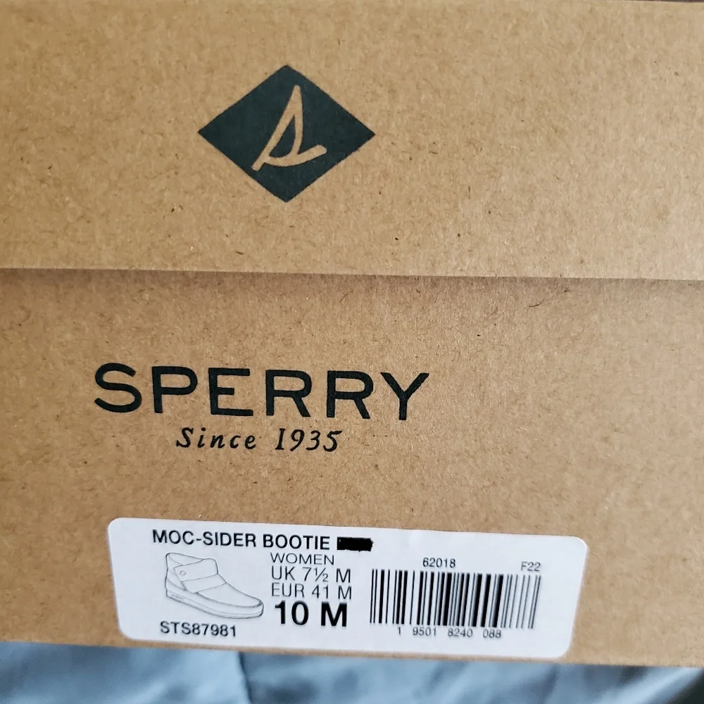 Sperry Top Sider Winter Boots Size 10